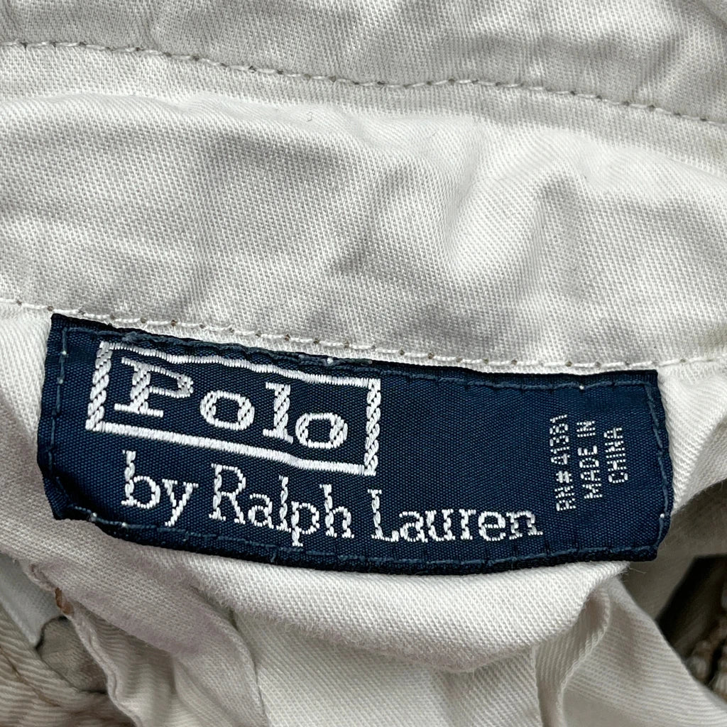 Polo By Ralph Lauren Cargo Shorts - 34W 9L Khaki Cotton - Image 7
