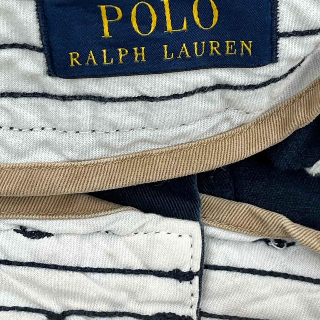 Polo By Ralph Lauren Cargo Shorts - 36W 9L Navy Cotton - Image 6