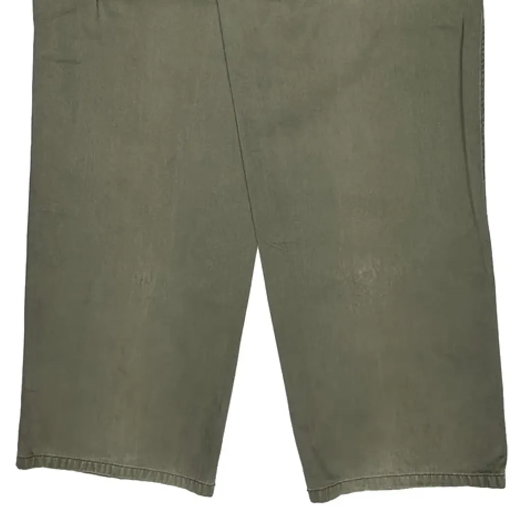Polo By Ralph Lauren Relaxed Fit Military Cargo Trousers - 36W 34L Green Cotton - Image 9