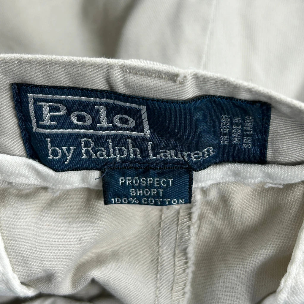 Polo By Ralph Lauren Chino Shorts - 28W 9L Beige Cotton - Image 6