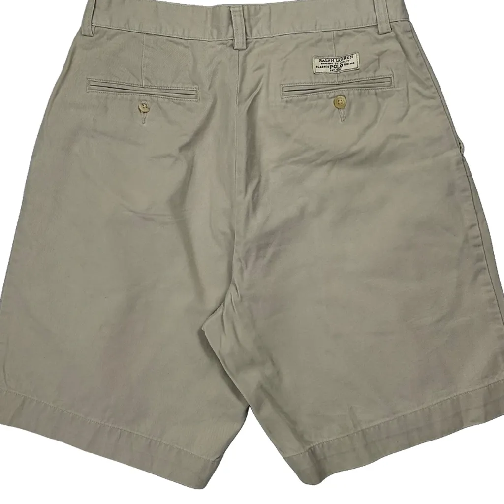Polo By Ralph Lauren Chino Shorts - 28W 9L Beige Cotton - Image 7