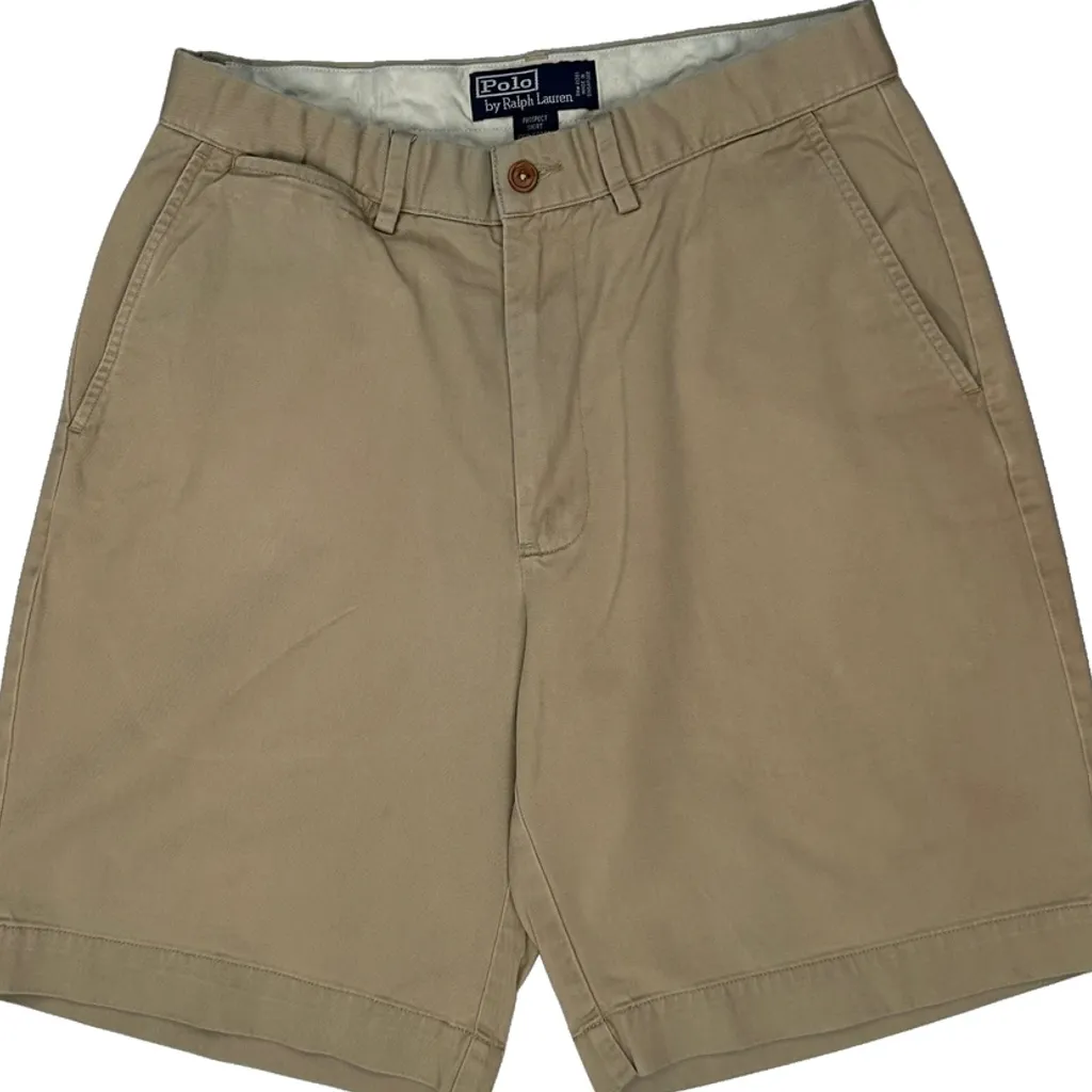 Polo By Ralph Lauren Prospect Short Chino Shorts - 29W 7L Beige Cotton - Image 10