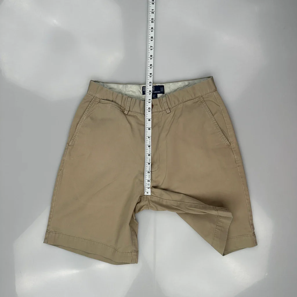 Polo By Ralph Lauren Prospect Short Chino Shorts - 29W 7L Beige Cotton - Image 4