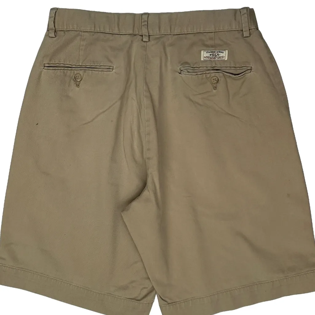 Polo By Ralph Lauren Prospect Short Chino Shorts - 29W 7L Beige Cotton - Image 8