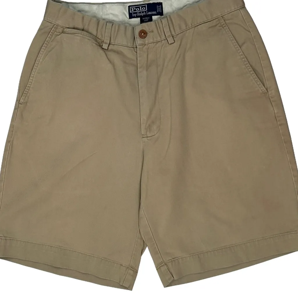 Polo By Ralph Lauren Prospect Short Chino Shorts - 29W 7L Beige Cotton - Image 9