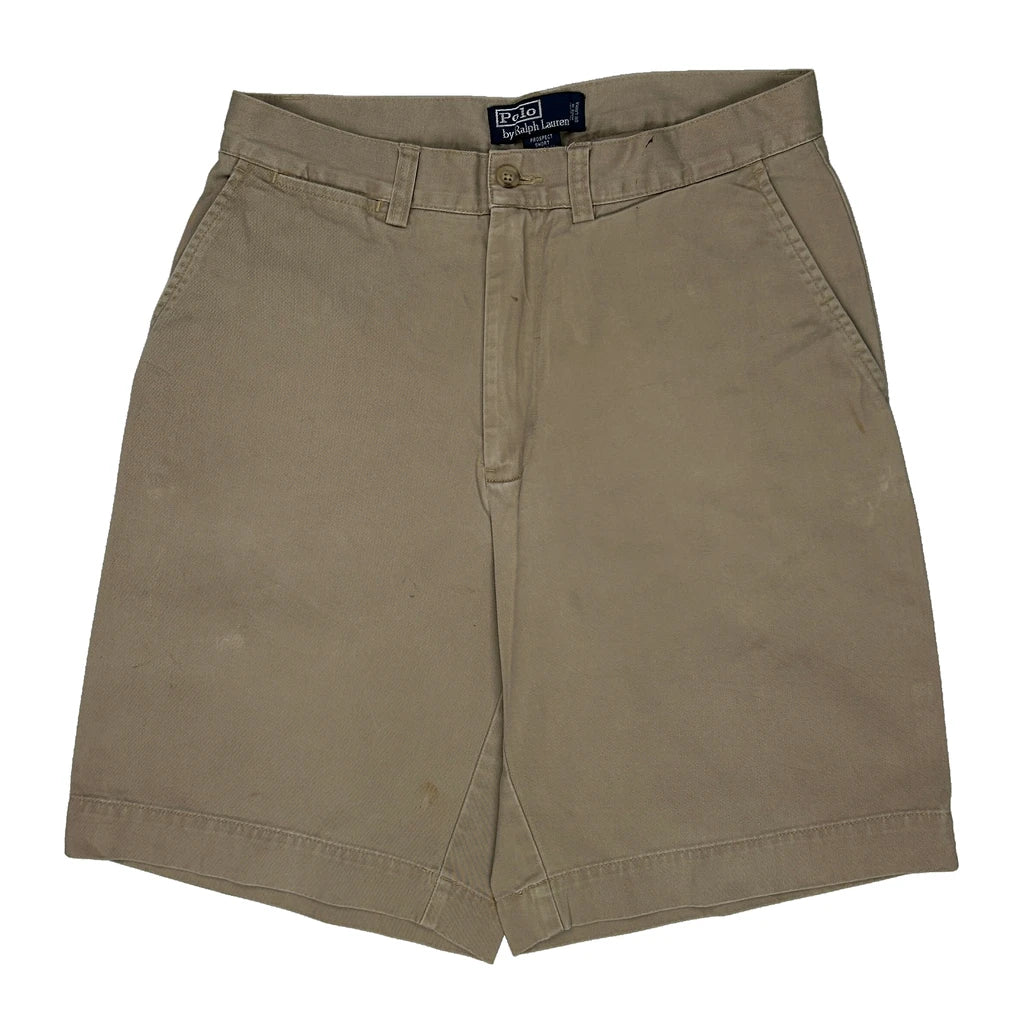 Polo By Ralph Lauren Chino Shorts - 30W 8L Beige Cotton - Image 2