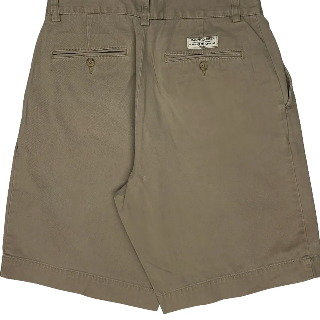 Polo By Ralph Lauren Chino Shorts - 30W 8L Beige Cotton - Image 8