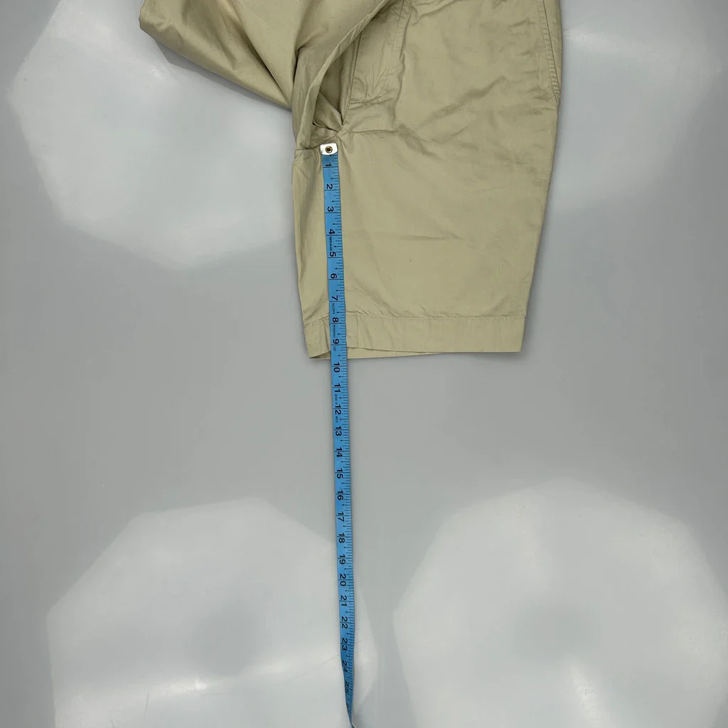 Polo By Ralph Lauren Chino Shorts - 30W 9L Beige Cotton - Image 5