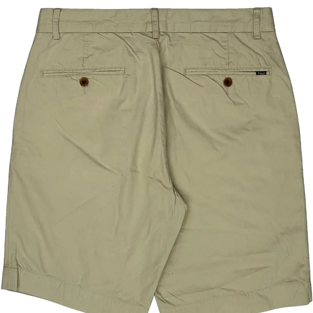 Polo By Ralph Lauren Chino Shorts - 30W 9L Beige Cotton - Image 7