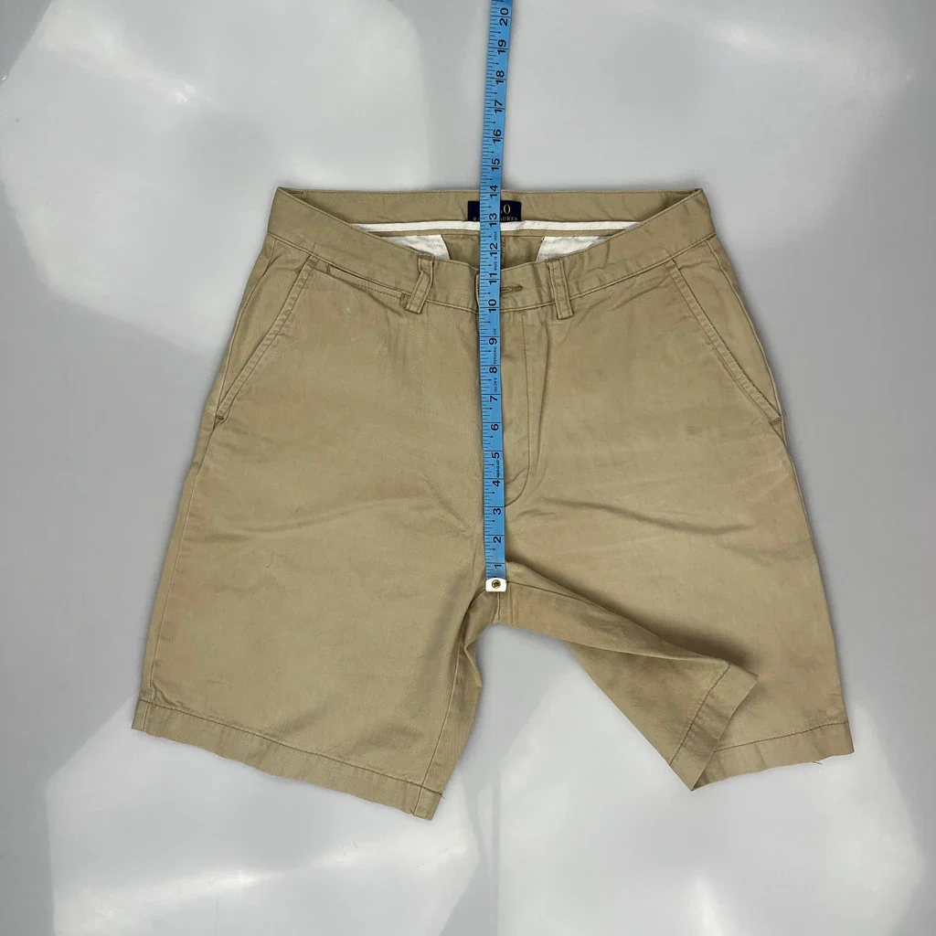 Polo By Ralph Lauren Chino Shorts - 31W 9L Beige Cotton - Image 4