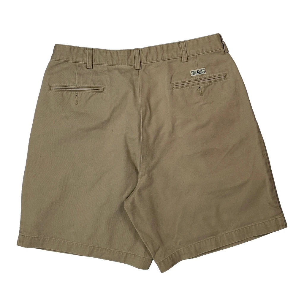 Polo By Ralph Lauren Chino Shorts - 32W 9L Beige Cotton