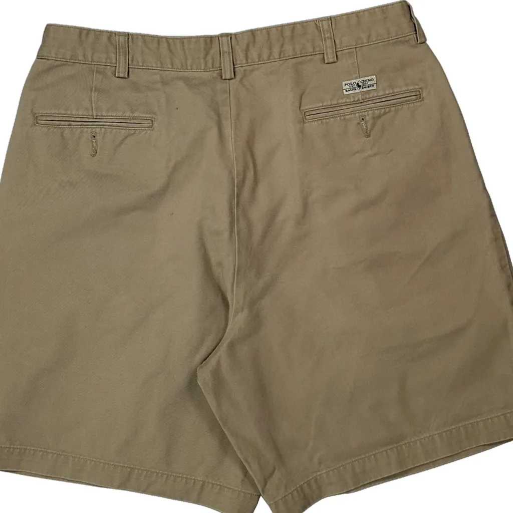 Polo By Ralph Lauren Chino Shorts - 32W 9L Beige Cotton - Image 6