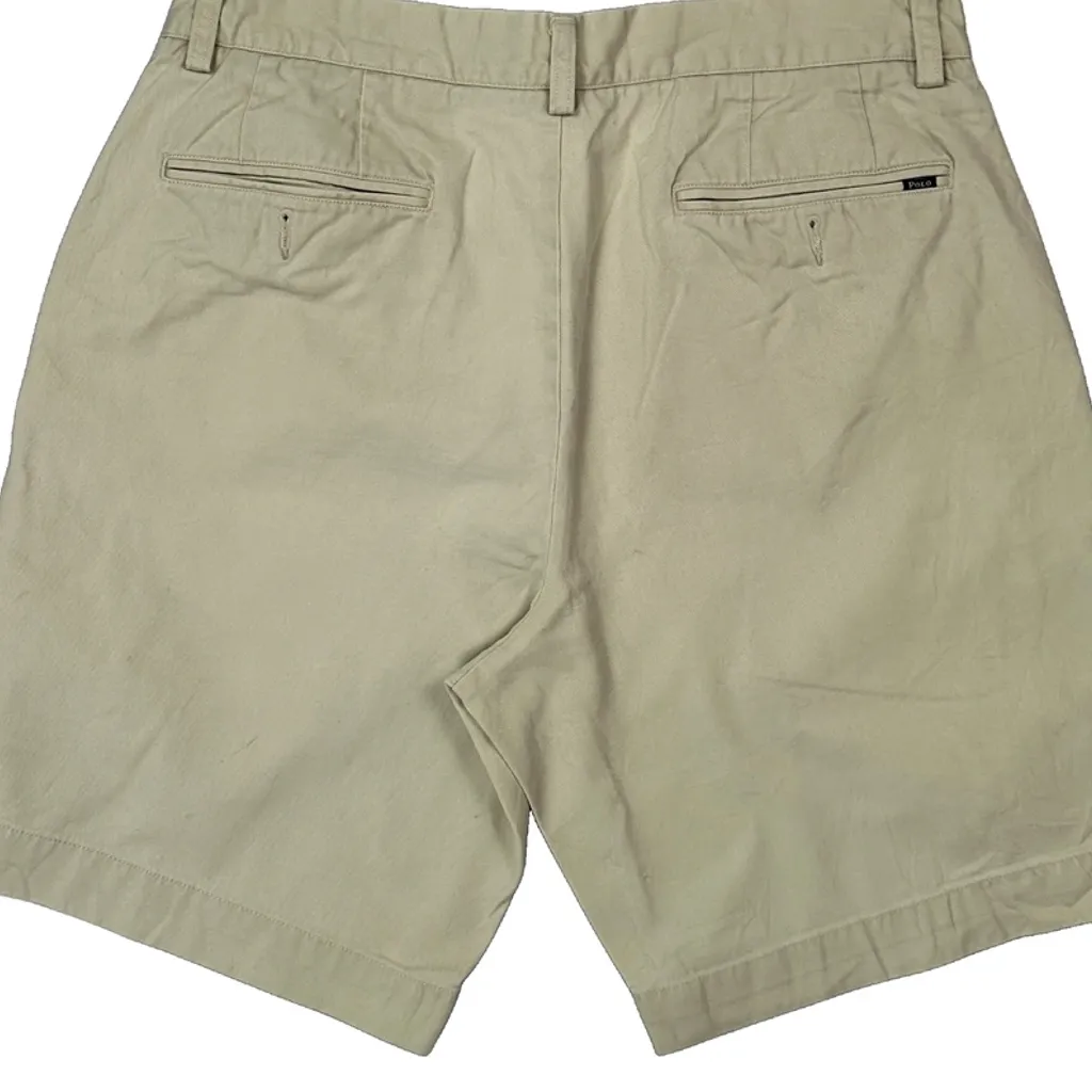 Polo By Ralph Lauren Chino Shorts - 32W 9L Beige Cotton - Image 8