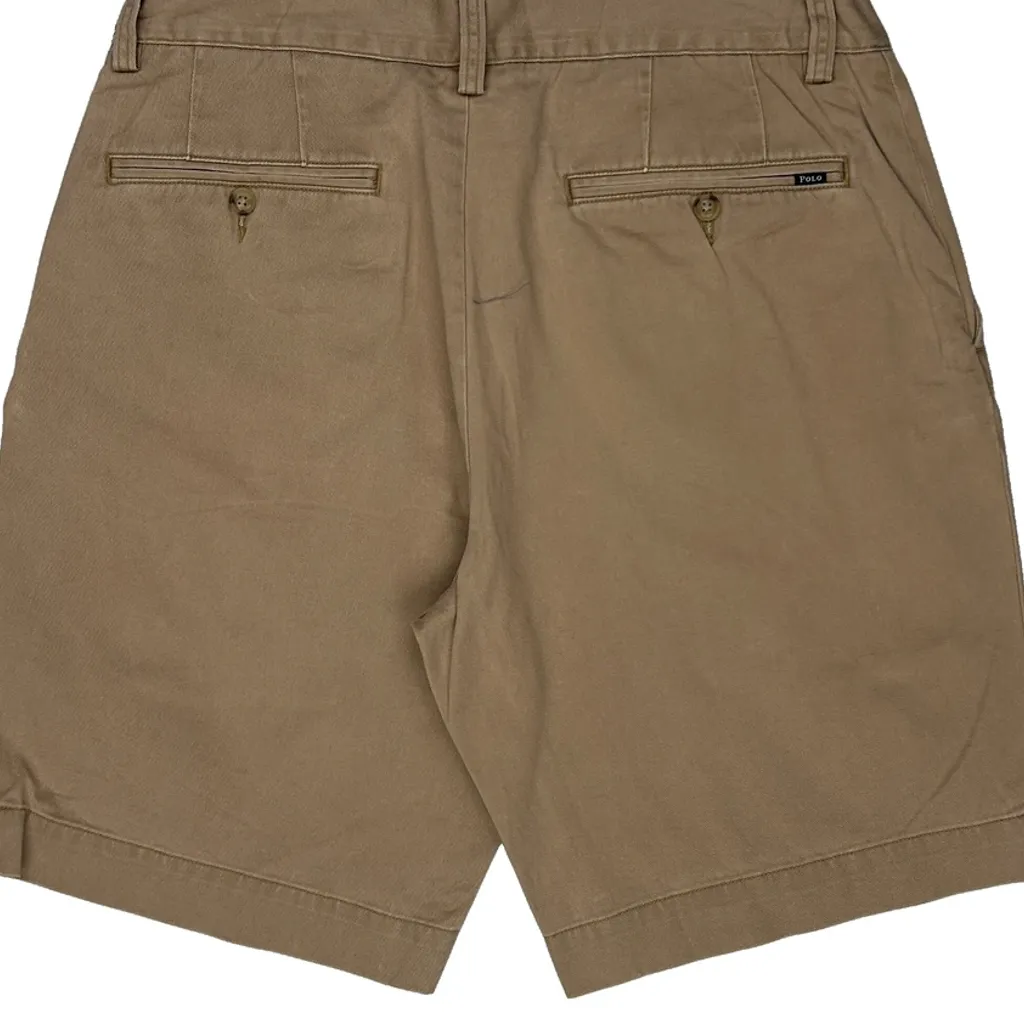 Polo By Ralph Lauren Chino Shorts - 32W 9L Beige Cotton - Image 8
