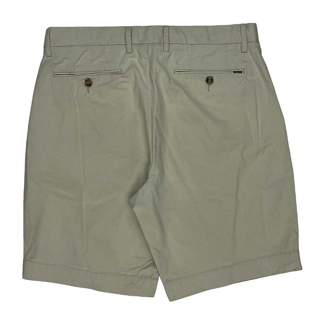 Polo By Ralph Lauren Chino Shorts - 32W 9L Beige Cotton