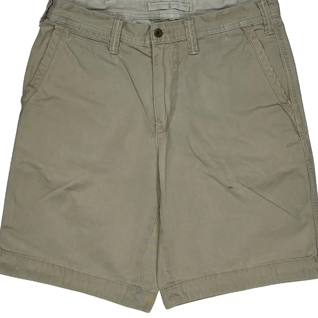 Polo By Ralph Lauren Chino Shorts - 32W 9L Beige Cotton - Image 9