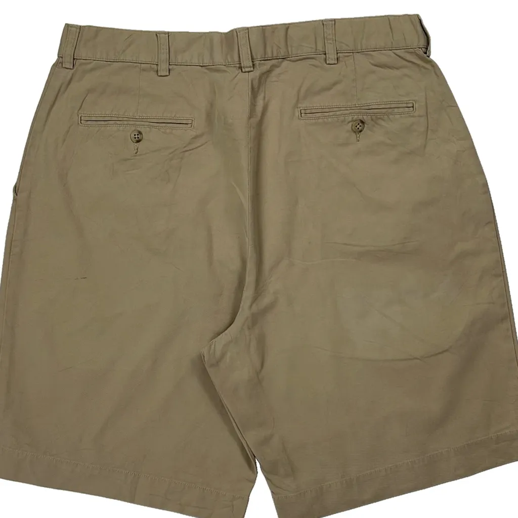 Polo By Ralph Lauren Chino Shorts - 32W 9L Beige Cotton - Image 7