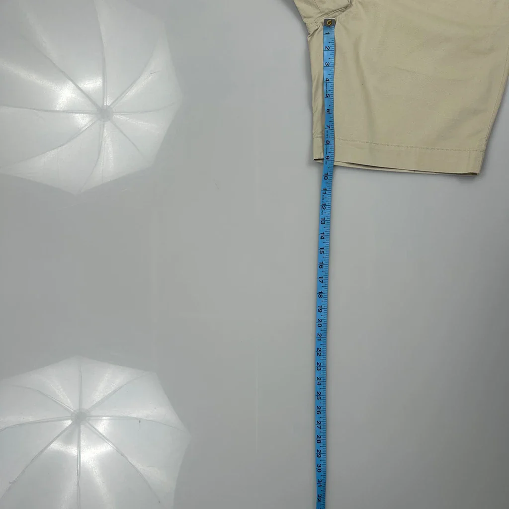 Polo By Ralph Lauren Chino Shorts - 32W 9L Beige Cotton - Image 6