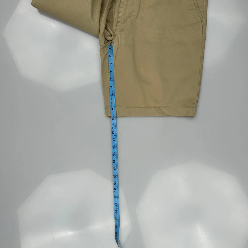 Polo By Ralph Lauren Chino Shorts - 33W 9L Beige Cotton - Image 5