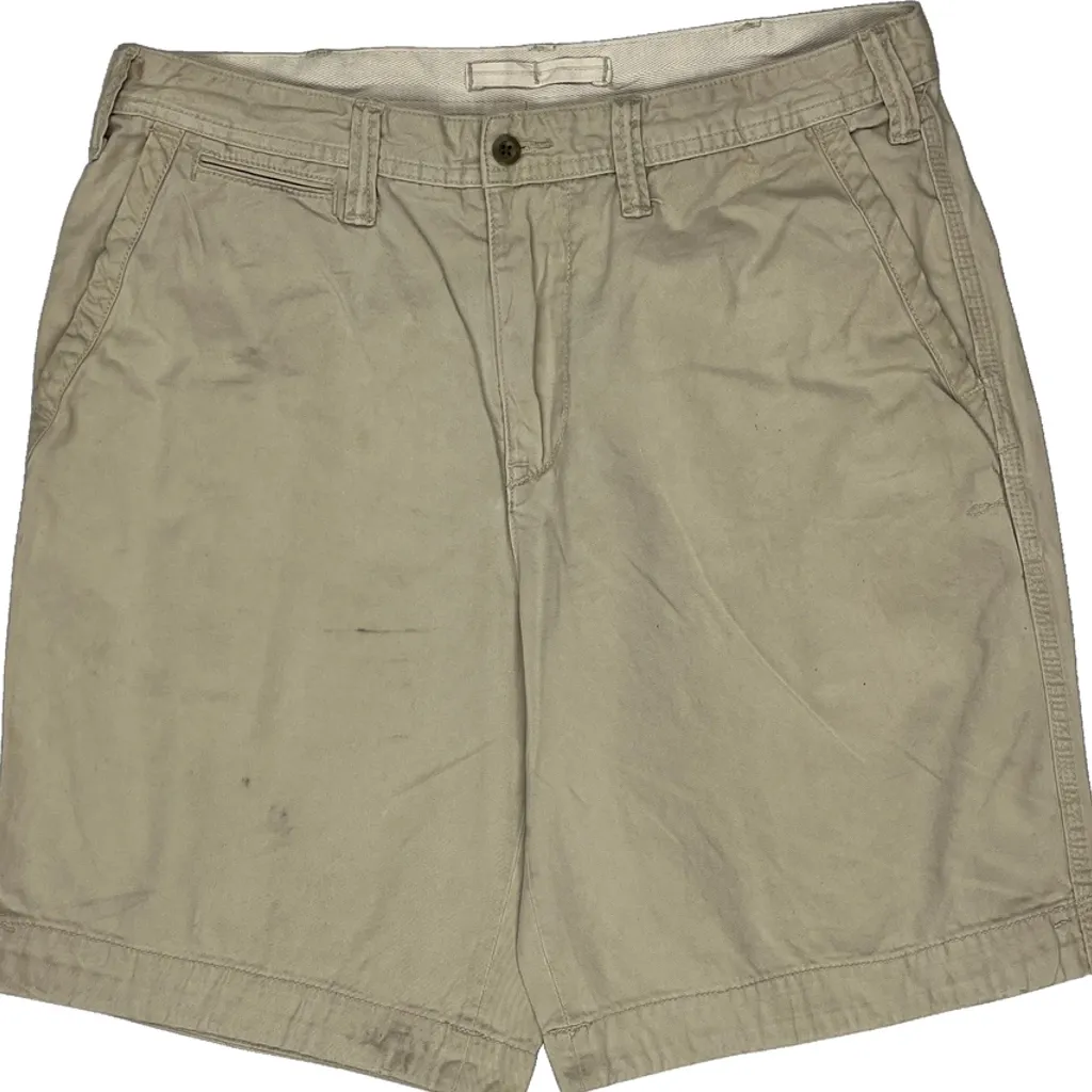 Polo By Ralph Lauren Chino Shorts - 34W 9L Beige Cotton - Image 10