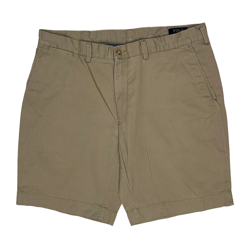 Polo By Ralph Lauren Chino Shorts - 36W 11L Beige Cotton - Image 2