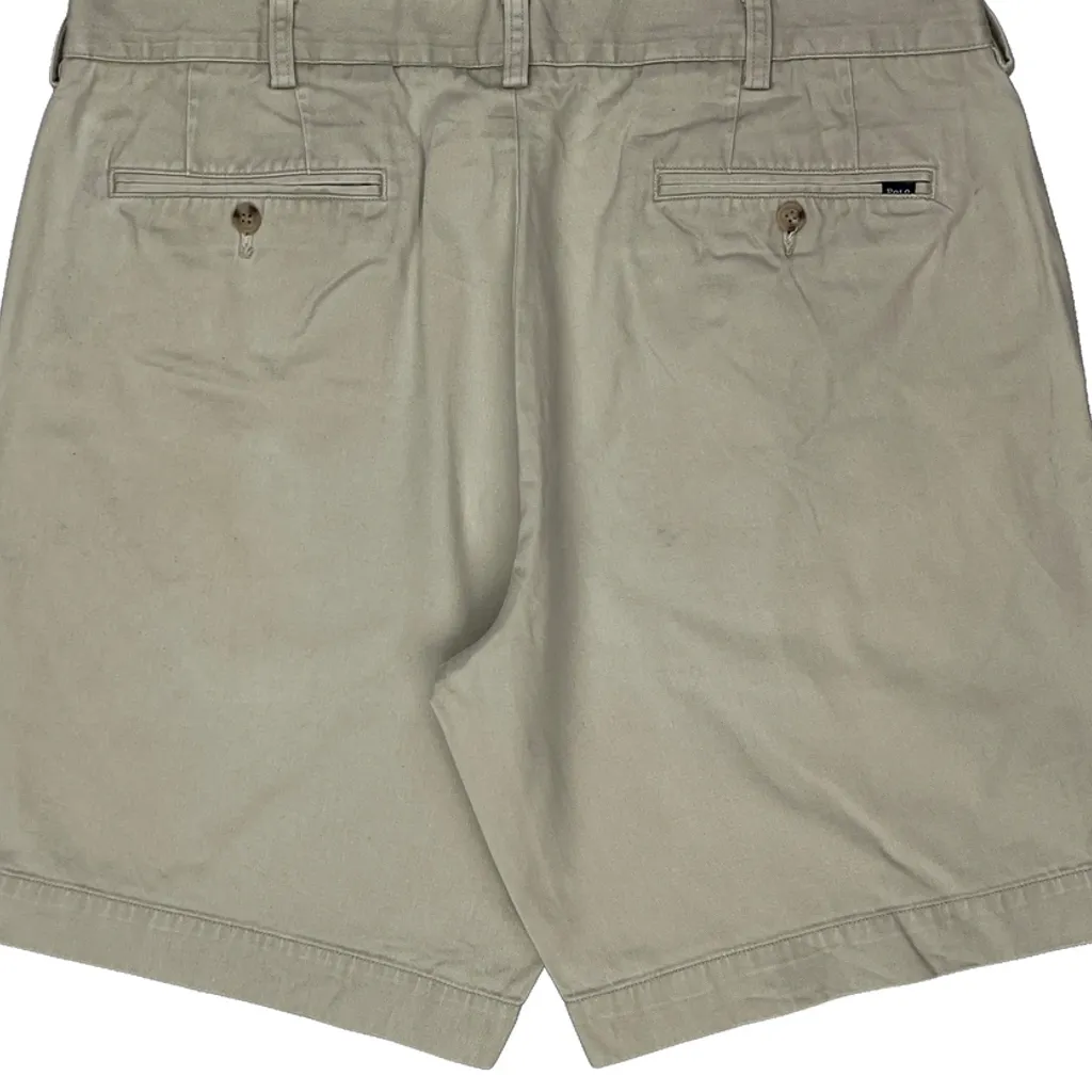 Polo By Ralph Lauren Chino Shorts - 36W 8L Beige Cotton - Image 7
