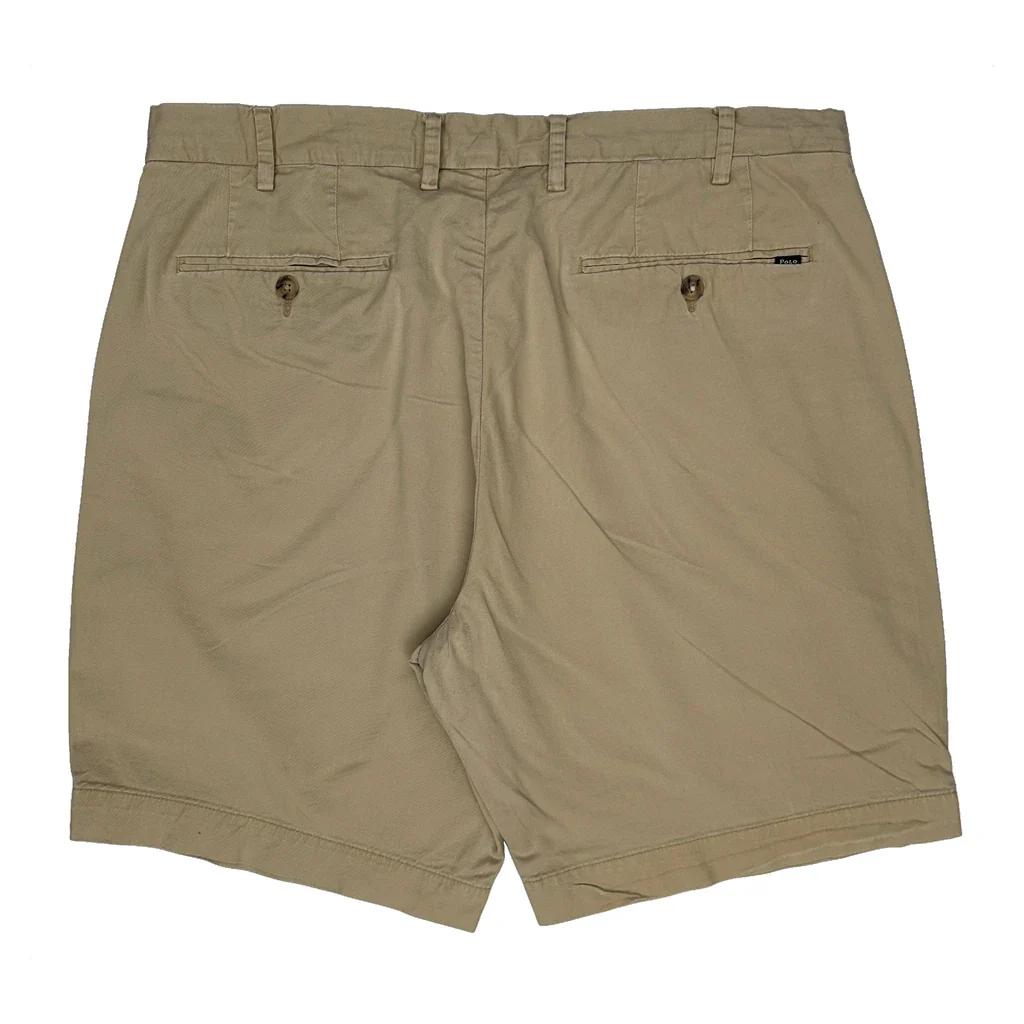 Polo By Ralph Lauren Chino Shorts - 38W 7L Beige Cotton