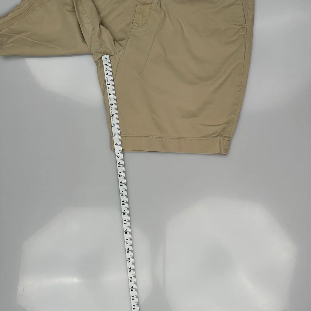 Polo By Ralph Lauren Chino Shorts - 38W 7L Beige Cotton - Image 5