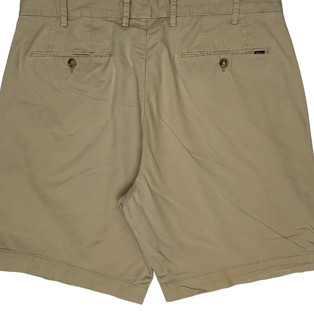Polo By Ralph Lauren Chino Shorts - 38W 7L Beige Cotton - Image 7