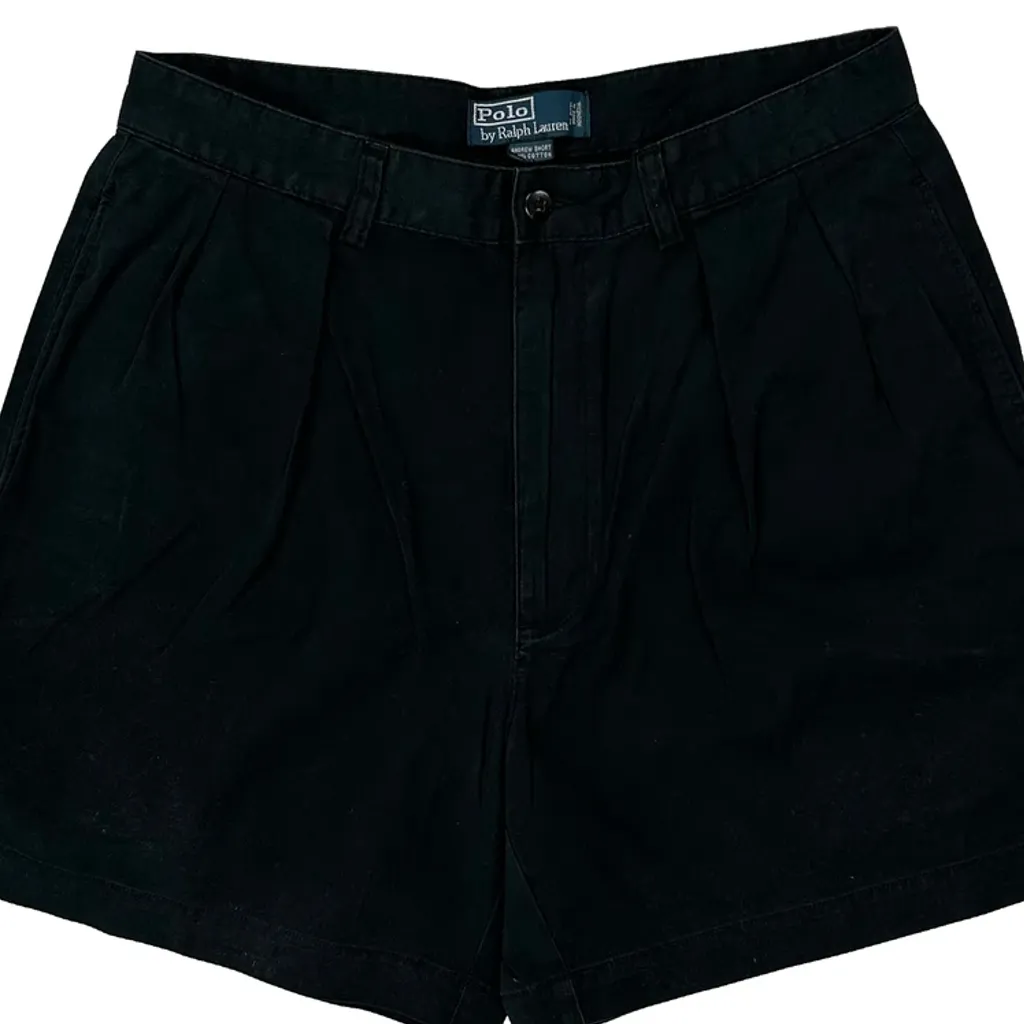 Polo By Ralph Lauren Chino Shorts - 30W 6L Black Cotton - Image 9