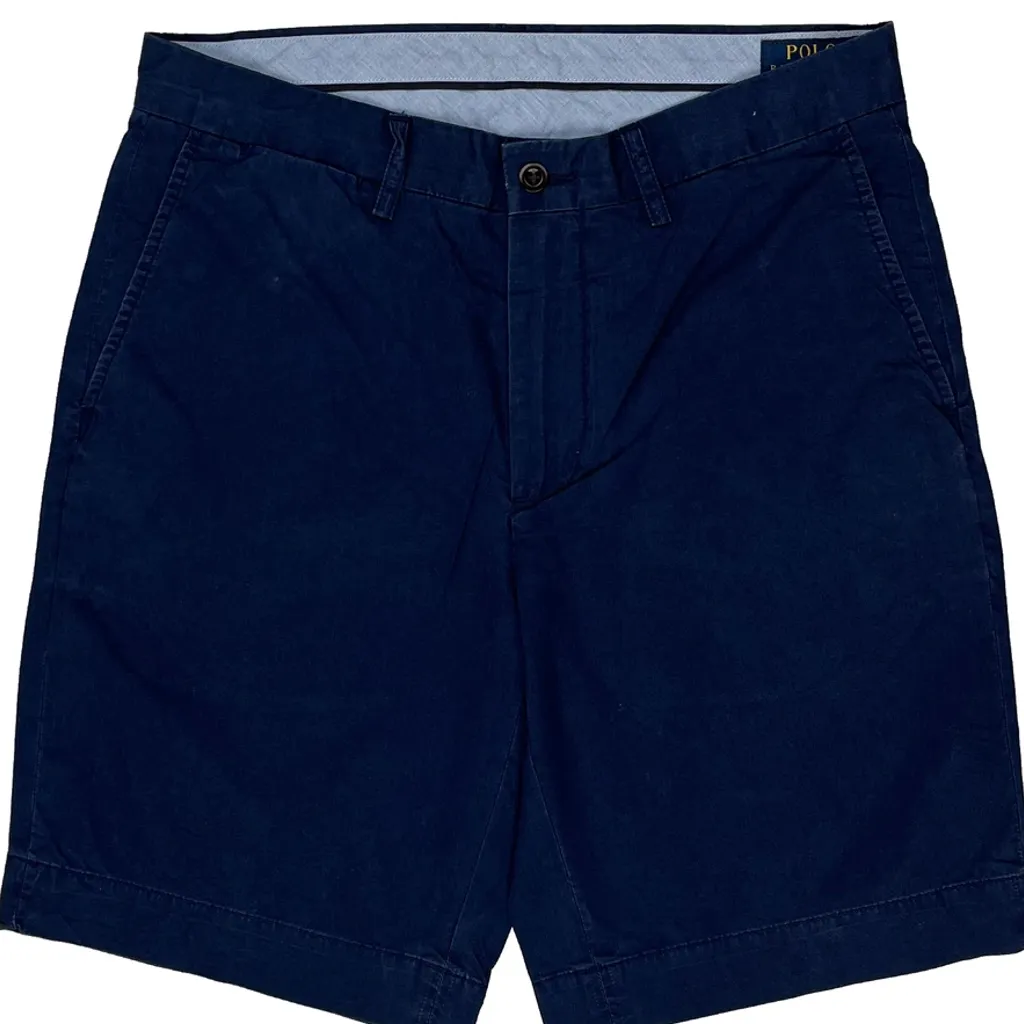 Polo By Ralph Lauren Chino Shorts - 31W 9L Blue Cotton - Image 10