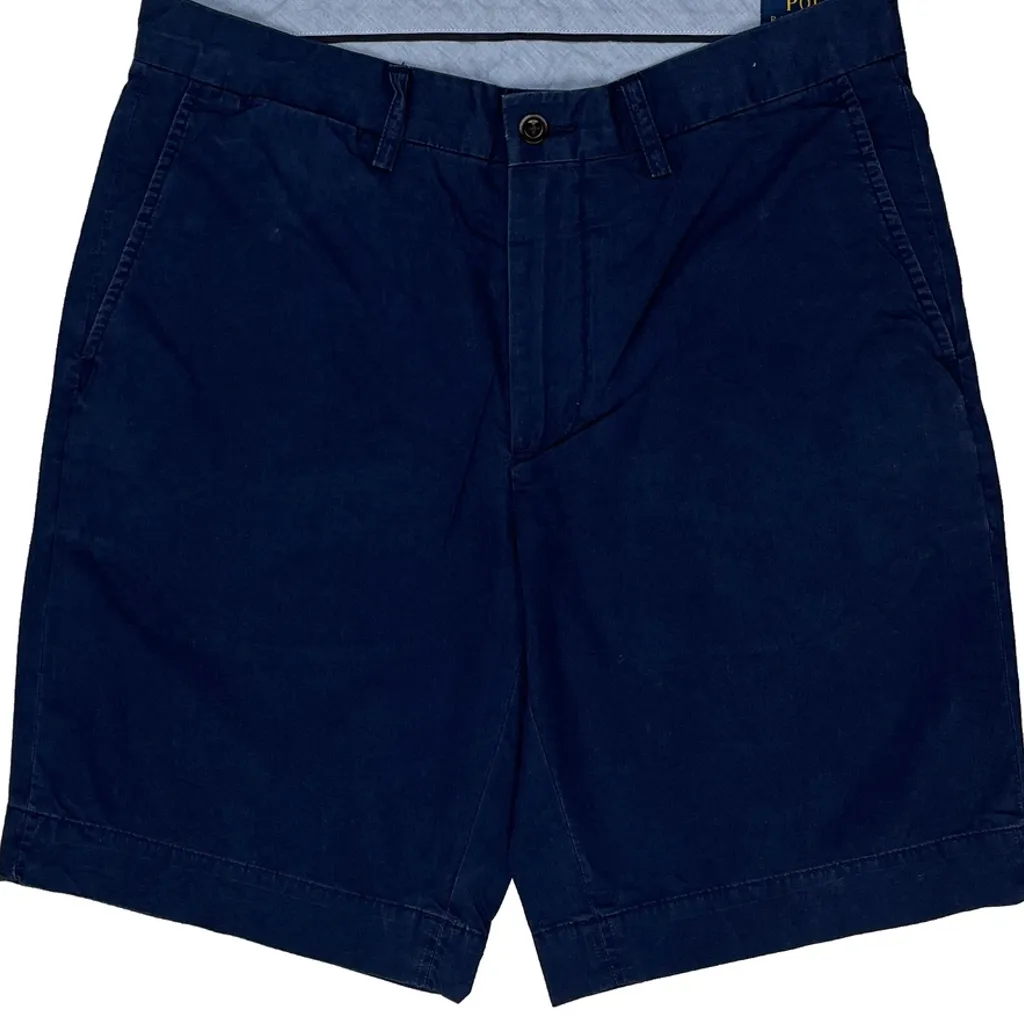 Polo By Ralph Lauren Chino Shorts - 31W 9L Blue Cotton - Image 11