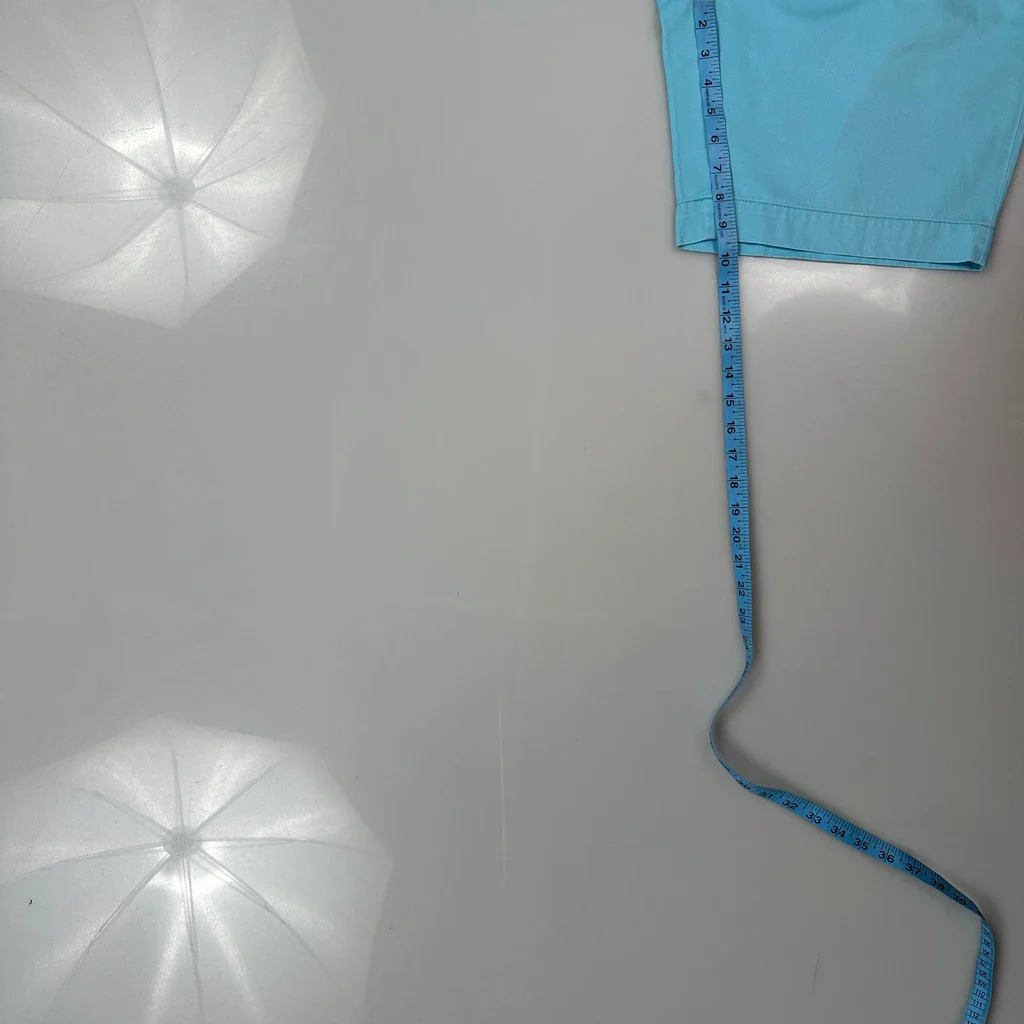 Polo By Ralph Lauren Chino Shorts - 32W 9L Blue Cotton - Image 5