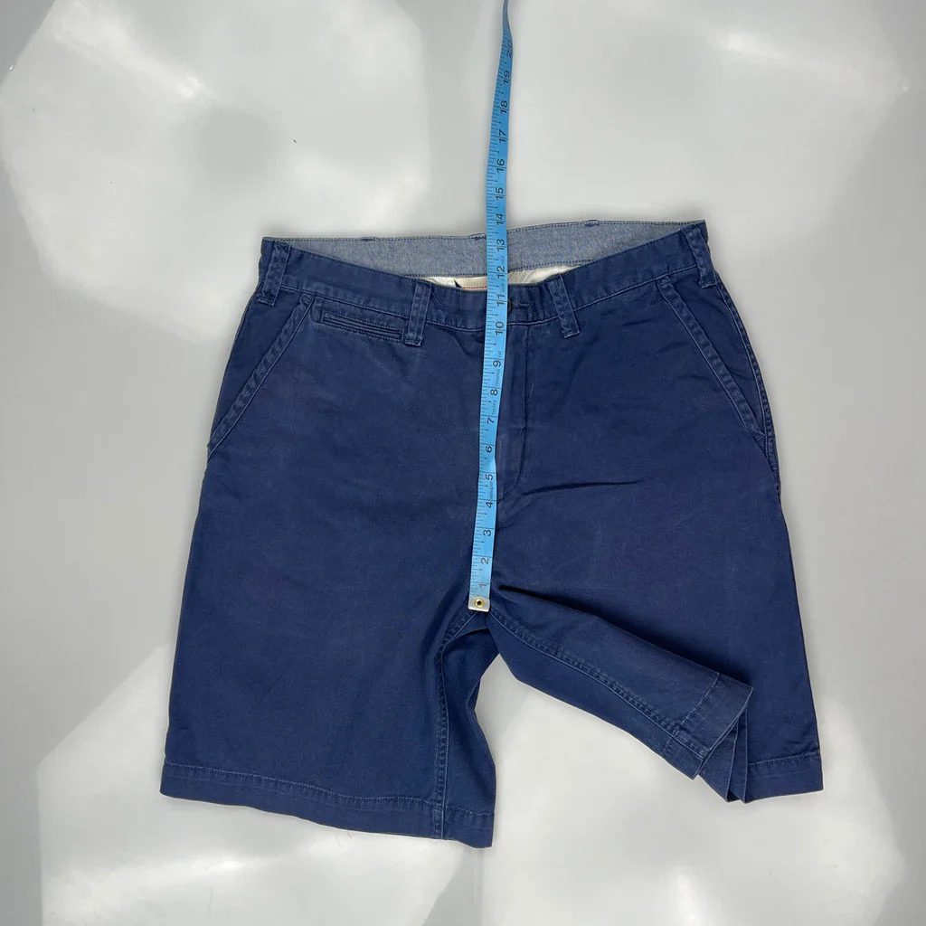 Polo By Ralph Lauren Chino Shorts - 32W 8L Blue Cotton - Image 4