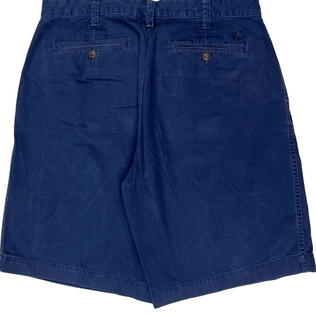 Polo By Ralph Lauren Chino Shorts - 32W 8L Blue Cotton - Image 8