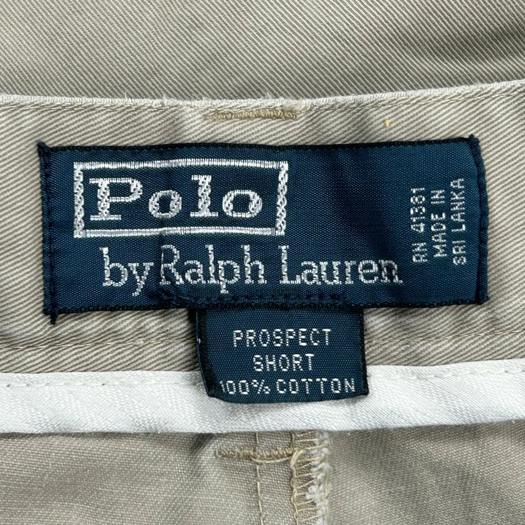 Polo By Ralph Lauren Chino Shorts - 30W 9L Khaki Cotton - Image 6