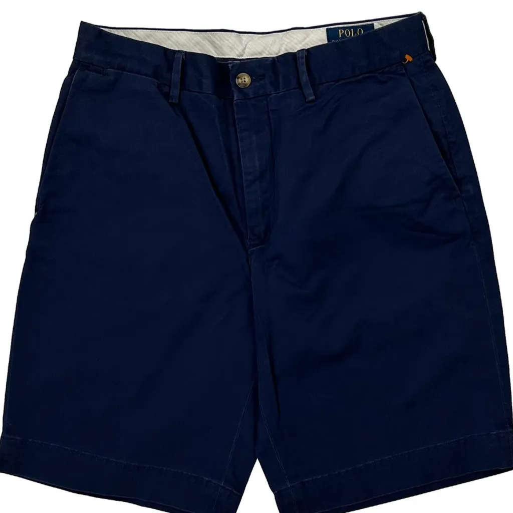 Polo By Ralph Lauren Chino Shorts - 28W 9L Navy Cotton - Image 10