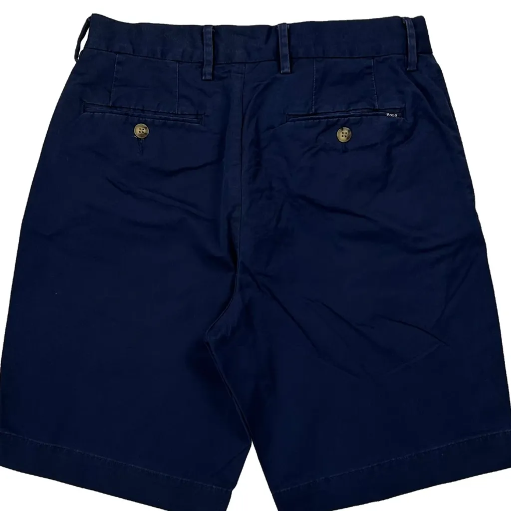 Polo By Ralph Lauren Chino Shorts - 28W 9L Navy Cotton - Image 7