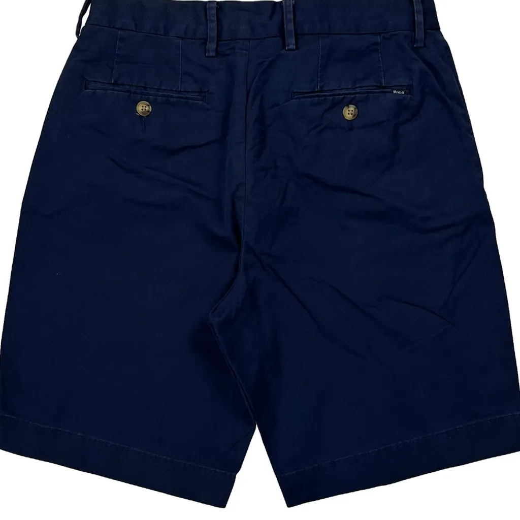 Polo By Ralph Lauren Chino Shorts - 28W 9L Navy Cotton - Image 8