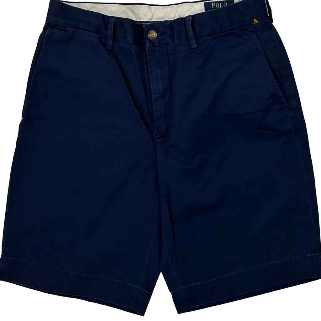 Polo By Ralph Lauren Chino Shorts - 28W 9L Navy Cotton - Image 9