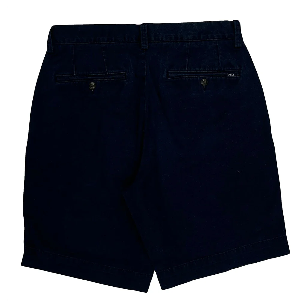 Polo By Ralph Lauren Chino Shorts - 29W 7L Navy Cotton