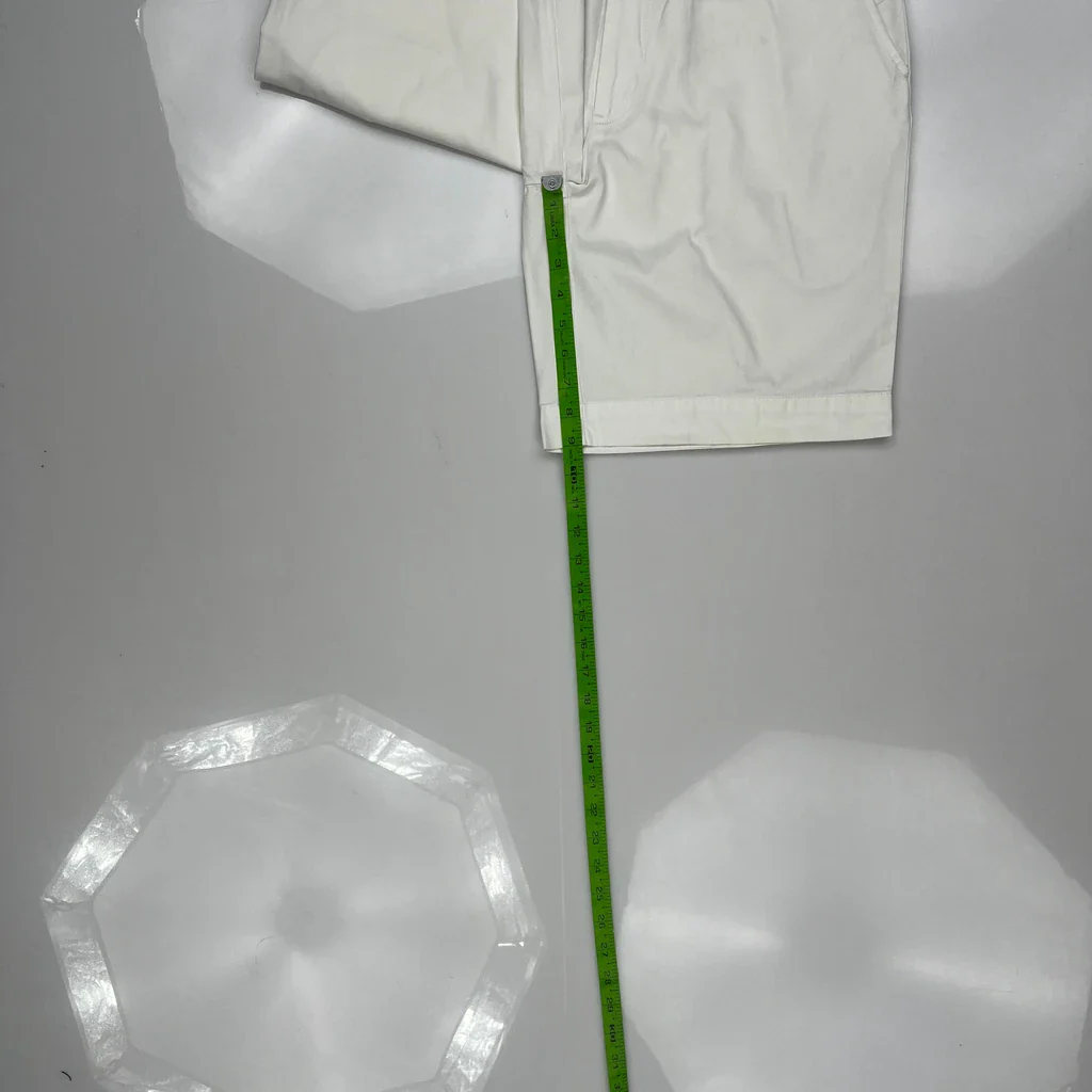 Polo By Ralph Lauren Chino Shorts - 31W 7L White Cotton - Image 5