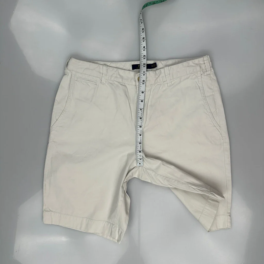 Polo By Ralph Lauren Chino Shorts - 34W UK 14 White Cotton - Image 4