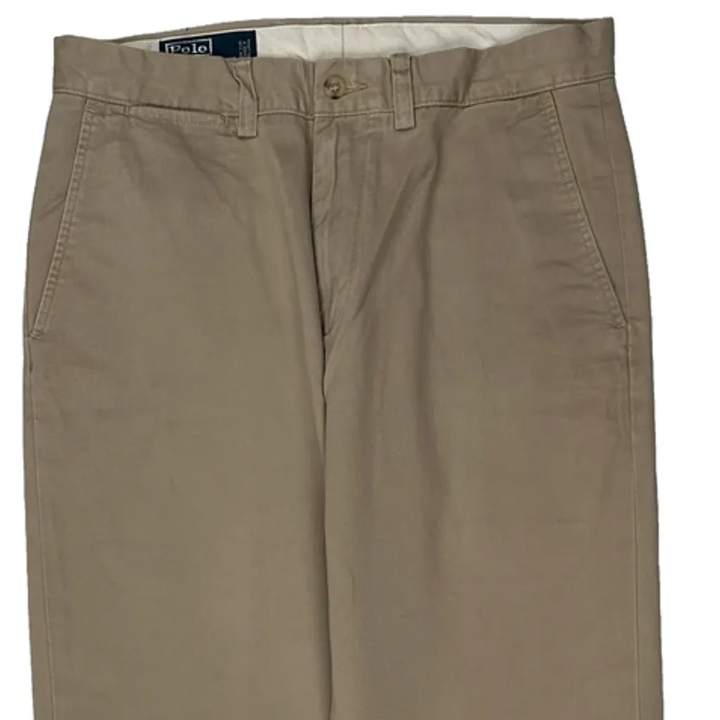 Polo By Ralph Lauren Preston Pant Chinos - 30W 30L Beige Cotton - Image 10