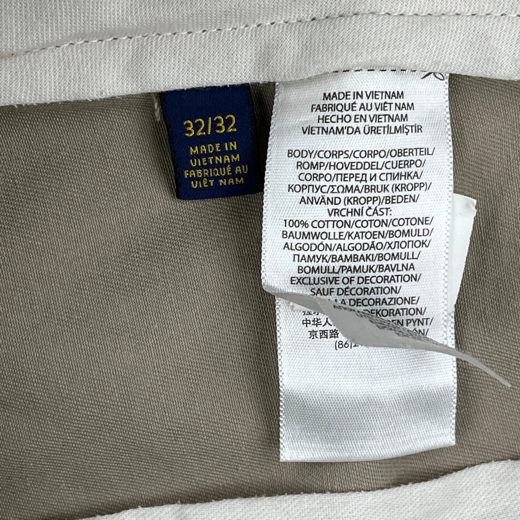 Polo By Ralph Lauren Chinos - 33W 32L Beige Cotton - Image 7