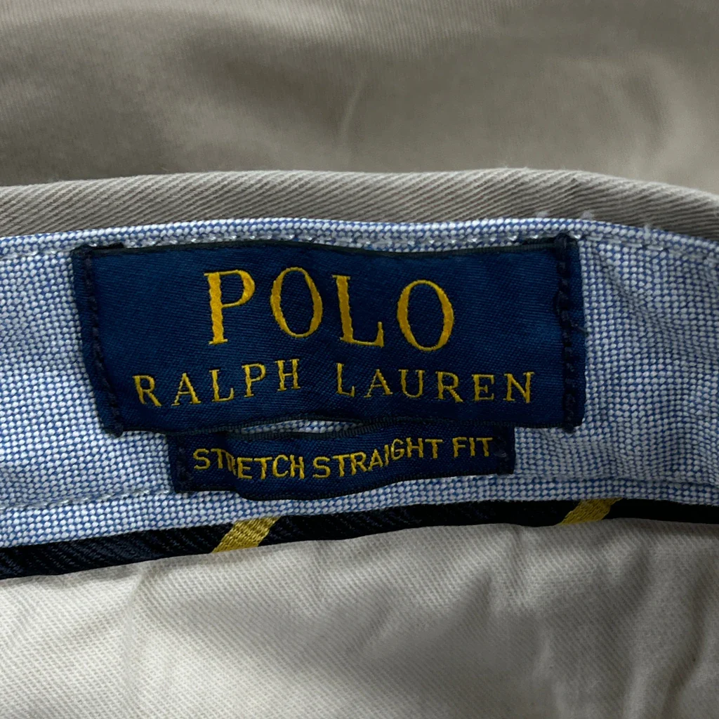 Polo By Ralph Lauren Chinos - 33W 31L Beige Cotton - Image 6