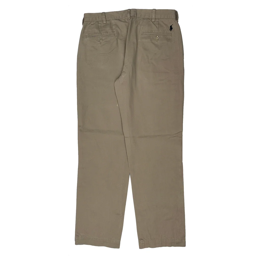 Polo By Ralph Lauren Preston Pant Chinos - 33W 32L Beige Cotton
