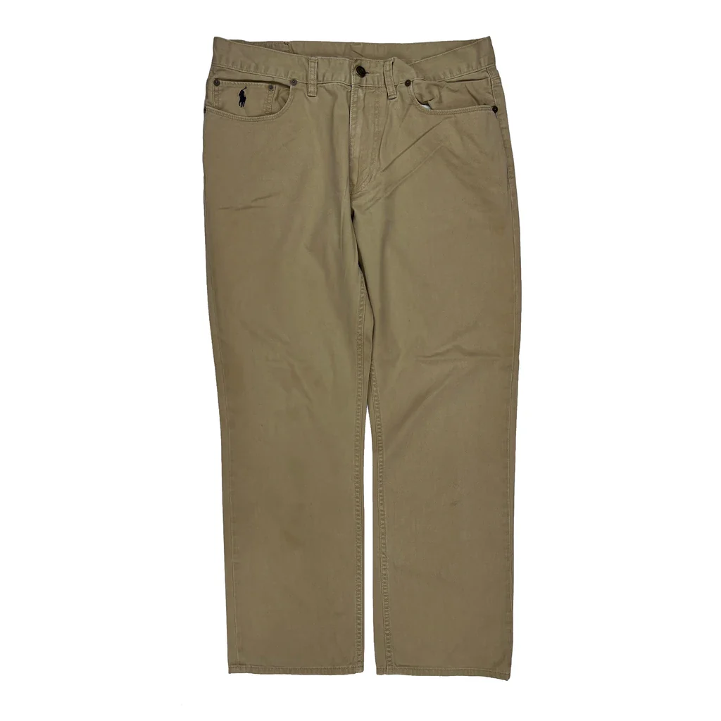 Polo By Ralph Lauren Chinos - 34W 30L Beige Cotton - Image 2
