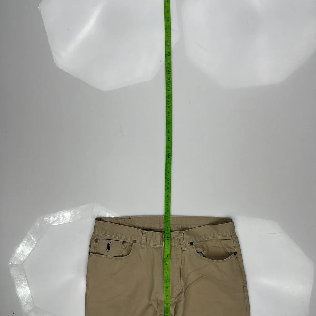 Polo By Ralph Lauren Chinos - 34W 30L Beige Cotton - Image 4
