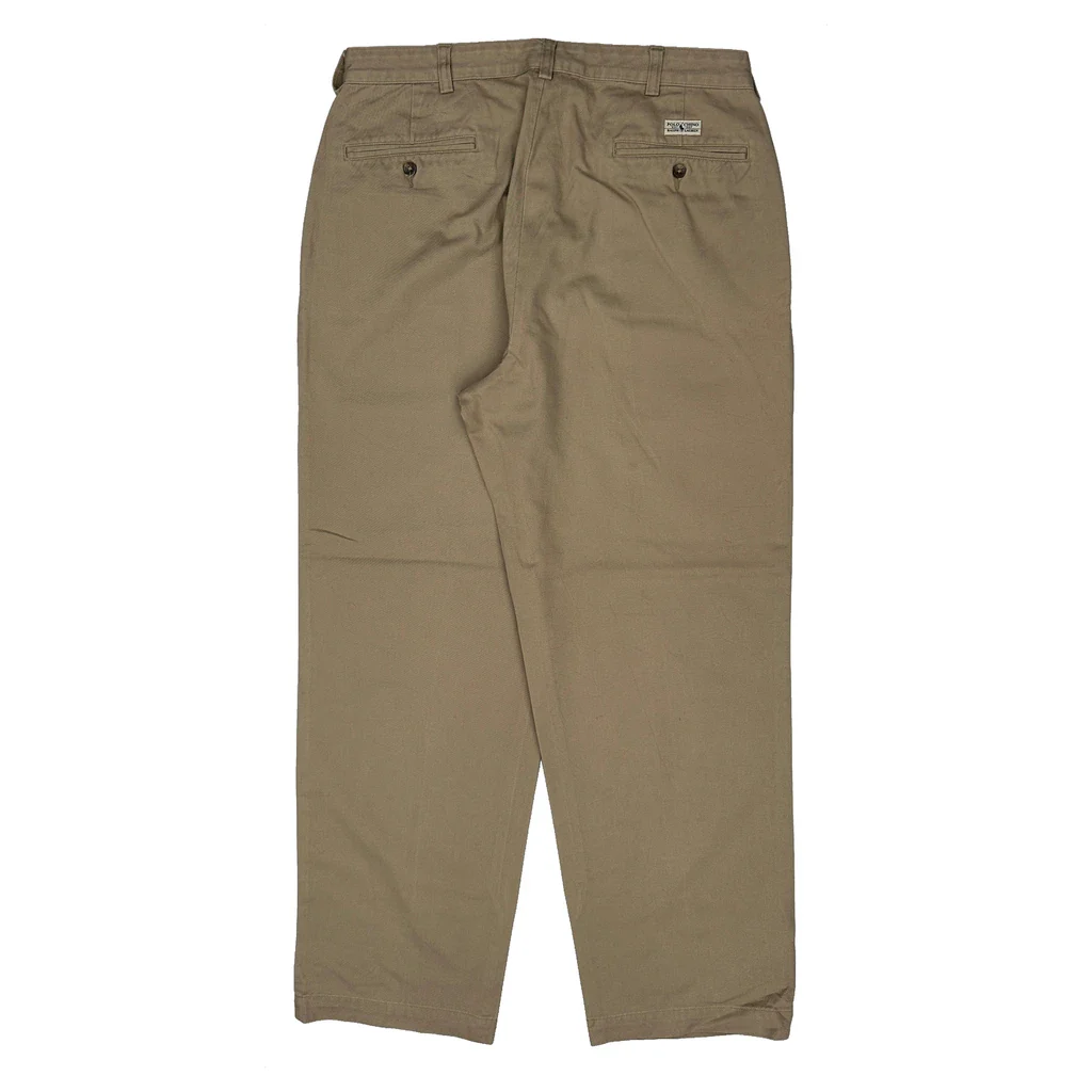 Polo By Ralph Lauren Chinos - 34W 32L Beige Cotton
